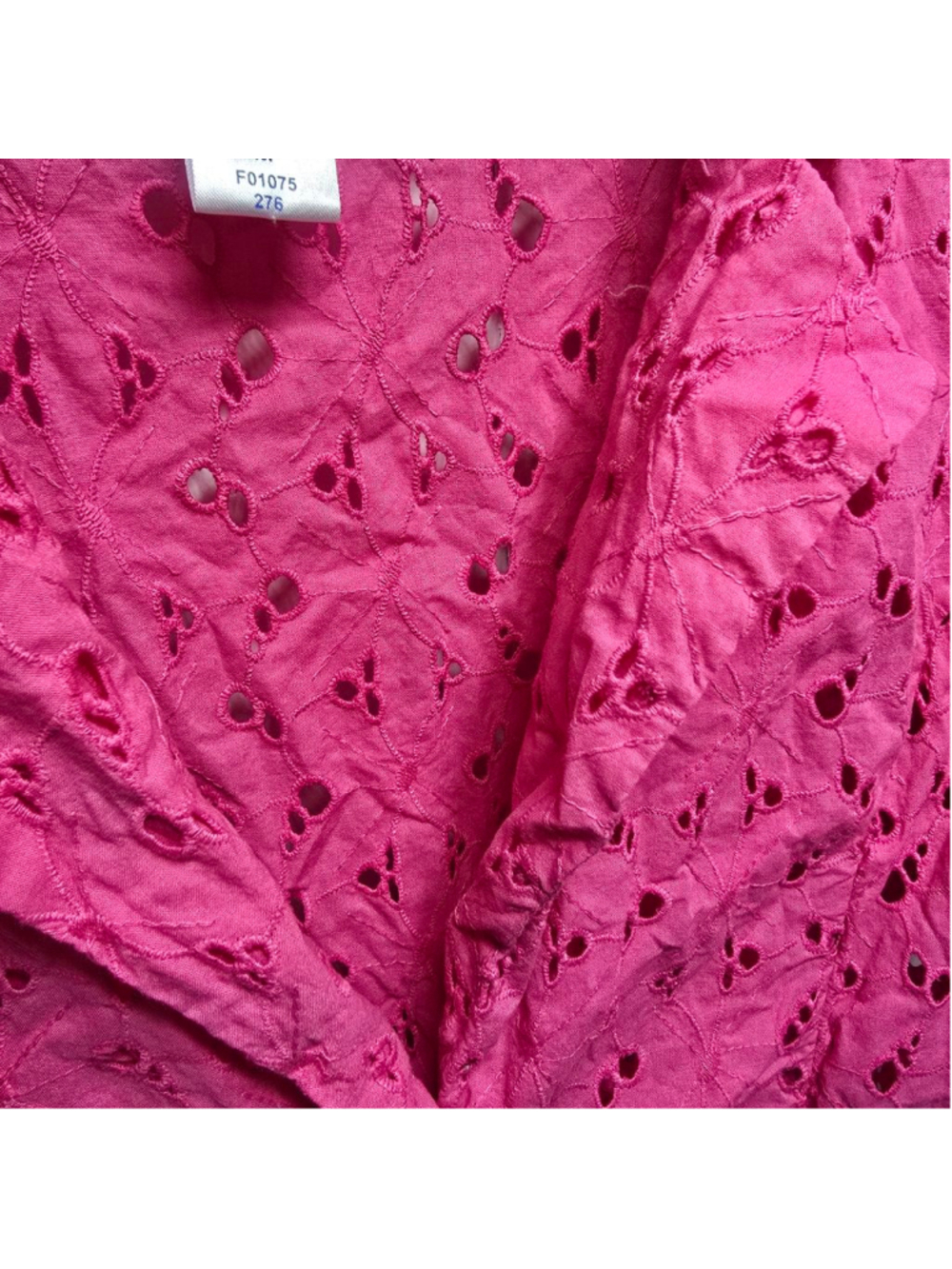 Women's BFA Classics Pink Eyelet Blazer M - Picture 6 of 9